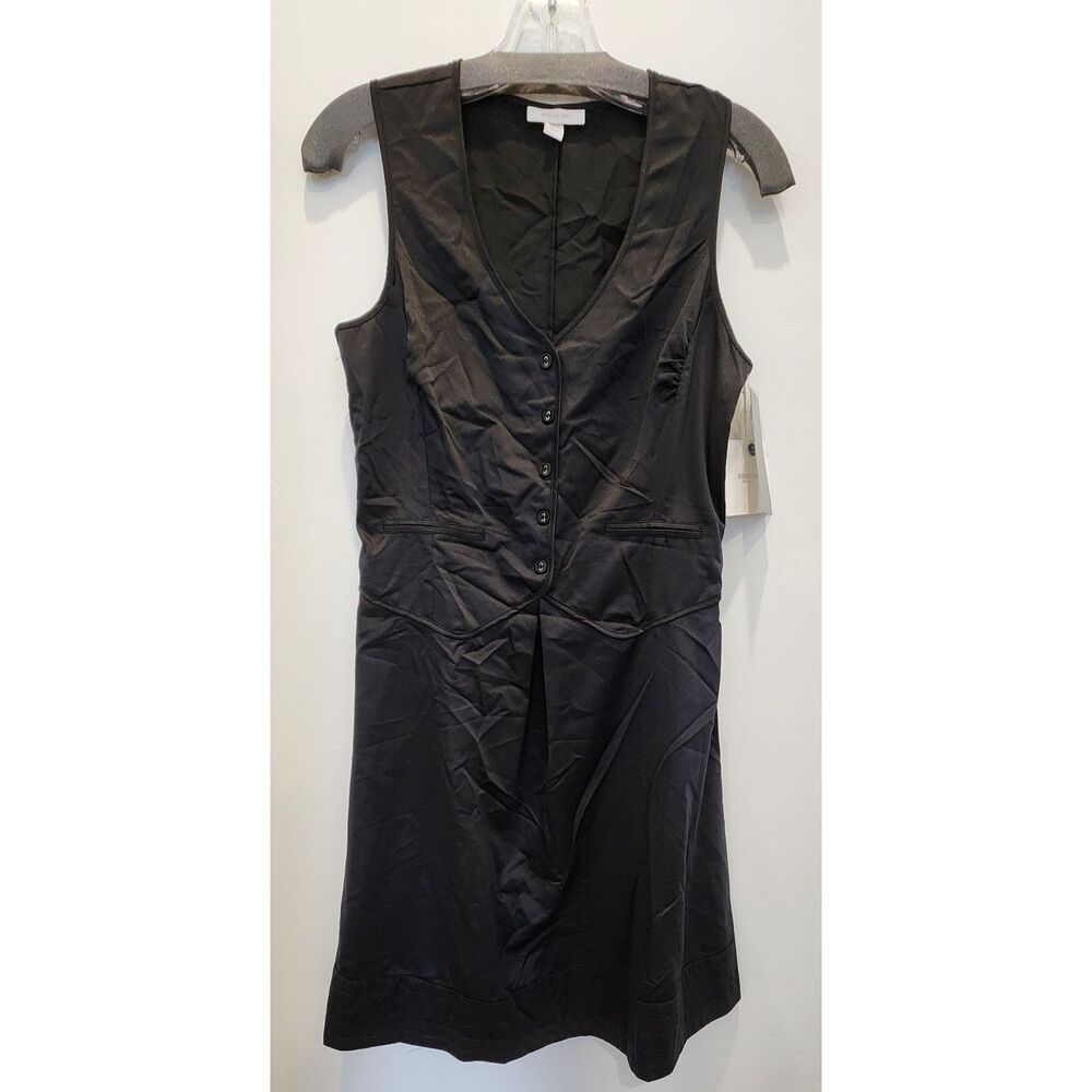 NWT Richard Chai for Target Black Tuxedo Vest Dress - Size 7 - Medium